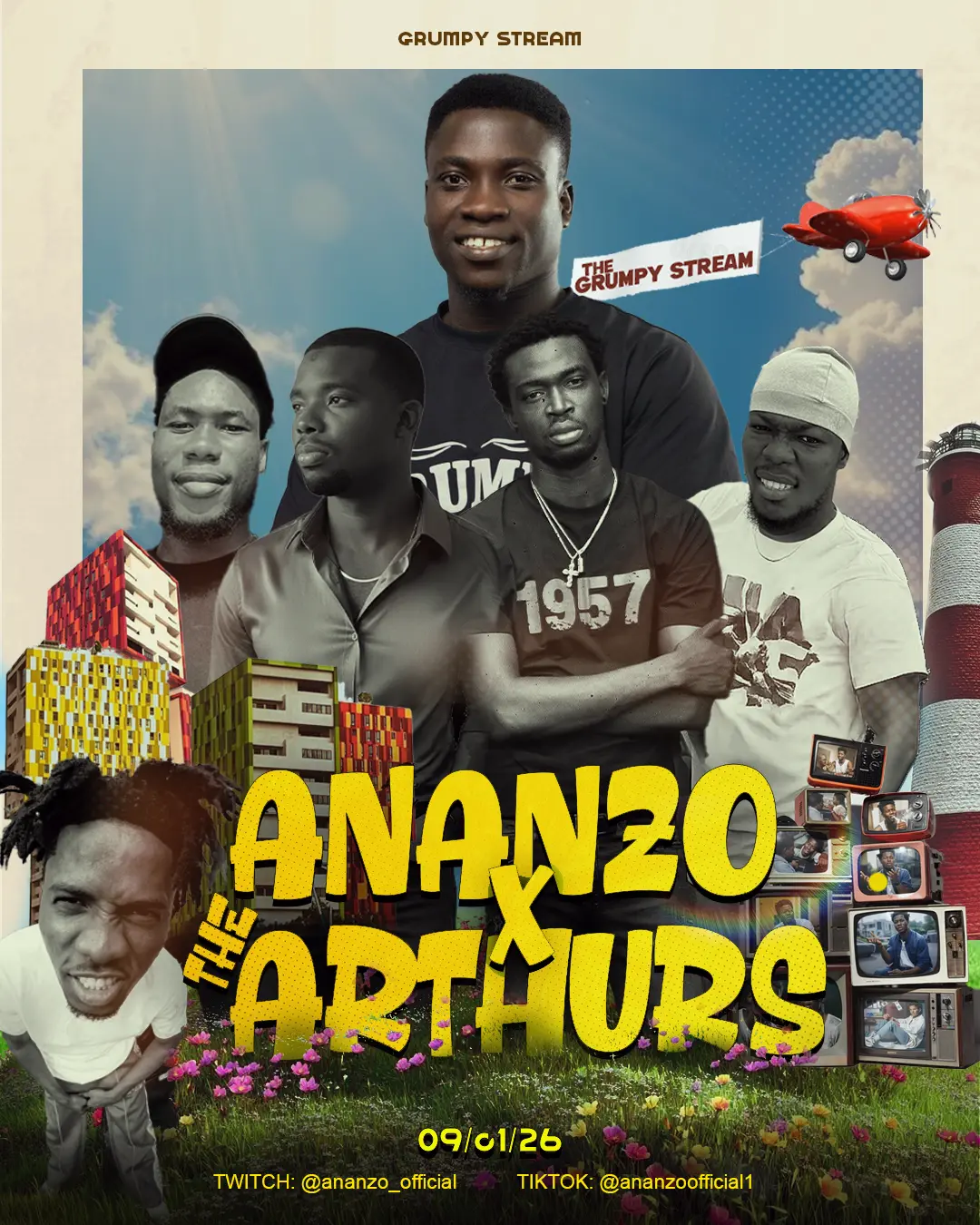 Ananzo The Art Hour promotional poster
