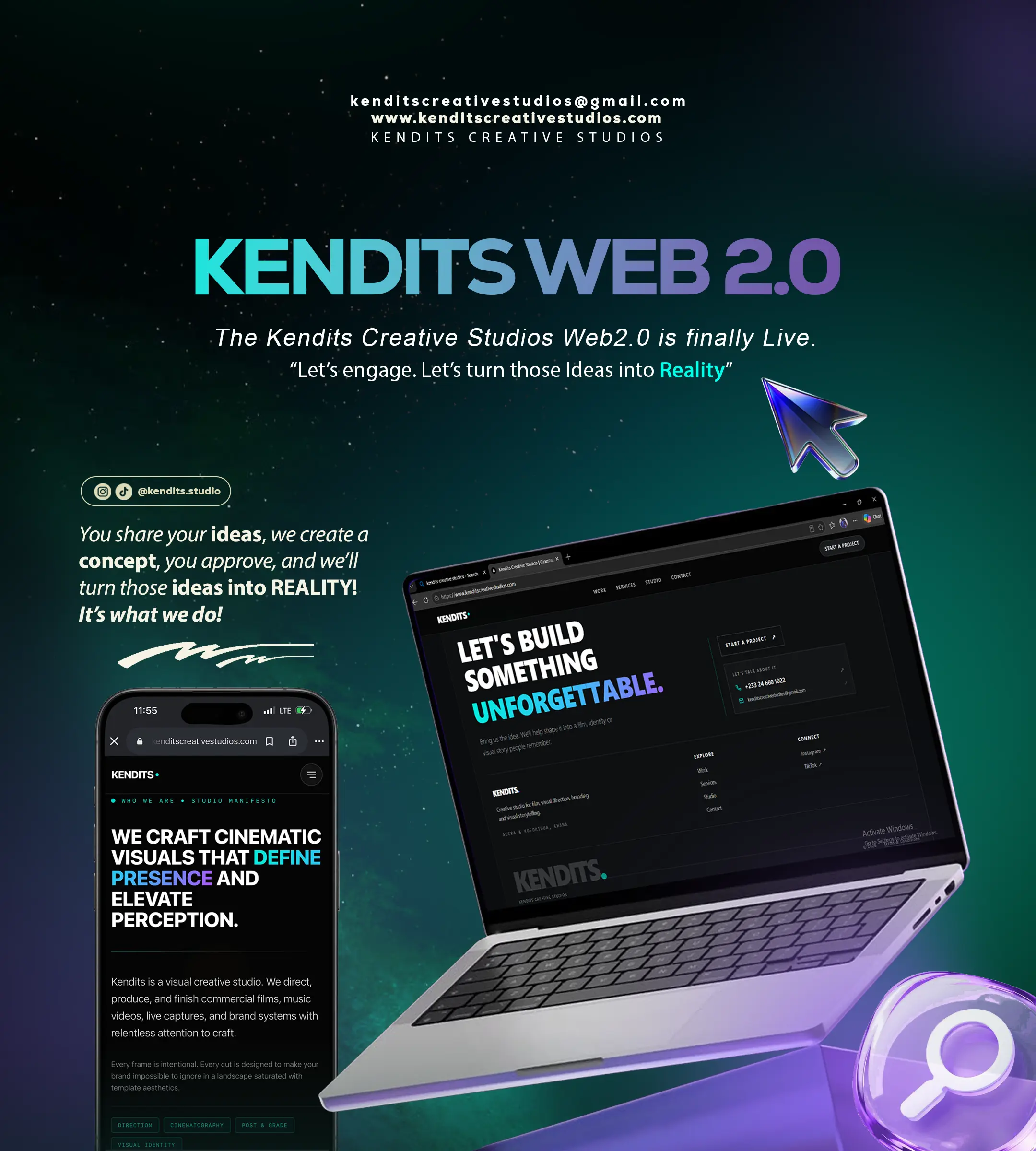 Website design and digital experience